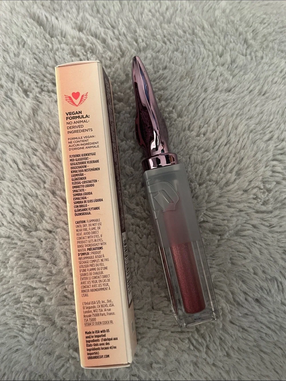 Urban Decay 24/7 Glaze-On Liquid Eyeshadow — Shimmery Rose-Berry